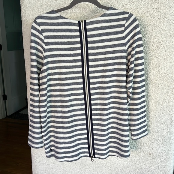 Joules striped zip-up top, size 6 US - Picture 2 of 9